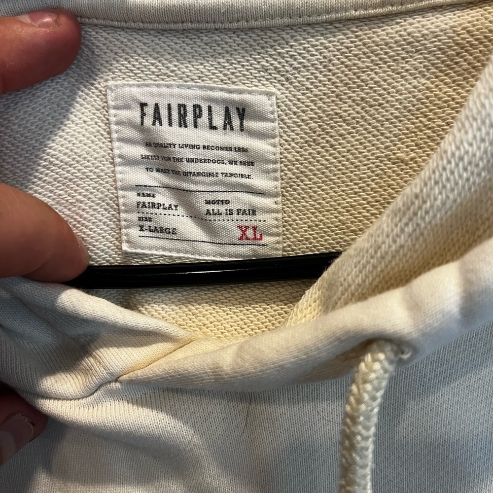 XL FairPlay hoodie